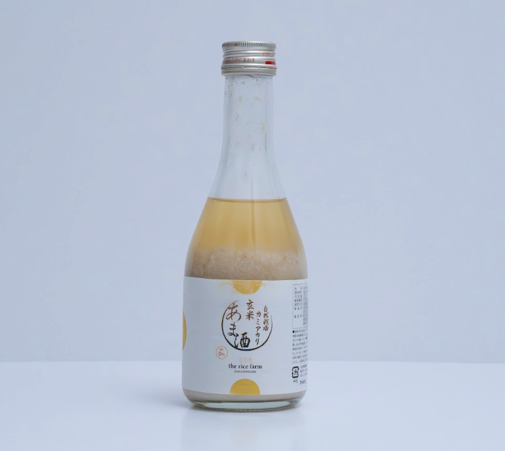 Brown rice Amazake 自然栽培カミアカリ玄米甘酒 300g