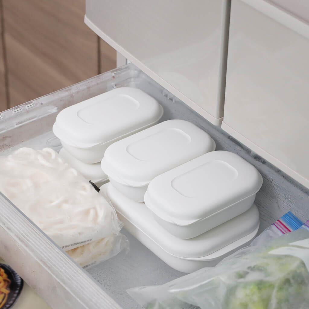 CONTAINER FOR RICE (FREEZER) S size/2 set- 極 冷凍ごはん容器 小 2個入