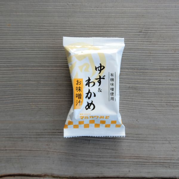 INSTANT MISO SOUP(YUZU&WAKAME) - インスタントみそ汁 ゆず&わかめ 8g