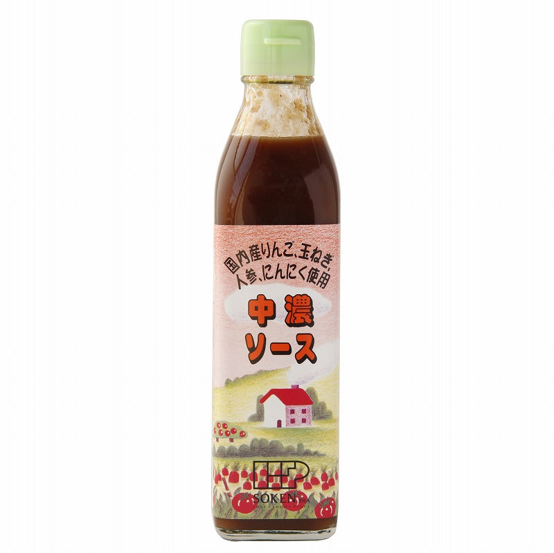 WORCESTER SAUCE (SEMI-THICK TYPE) - 中濃ソース 300ml