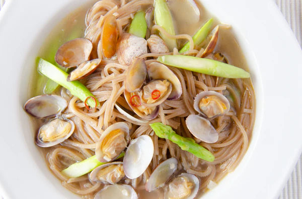 BROWN RICE NOODLE (Thin)- スーパー麺 細麺 100g -