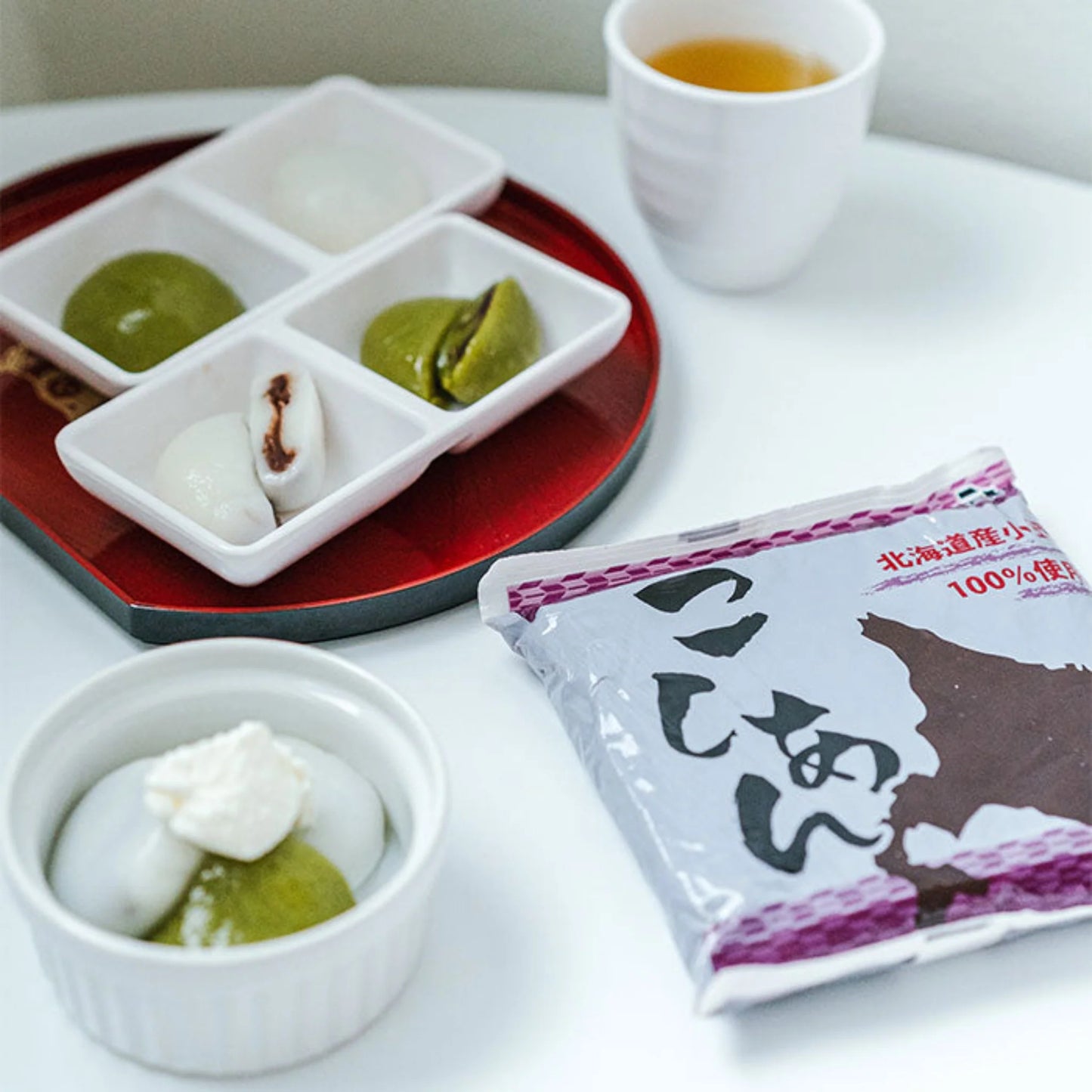 LOW SUGAR STRAINED BEAN PASTE - こしあん 500g