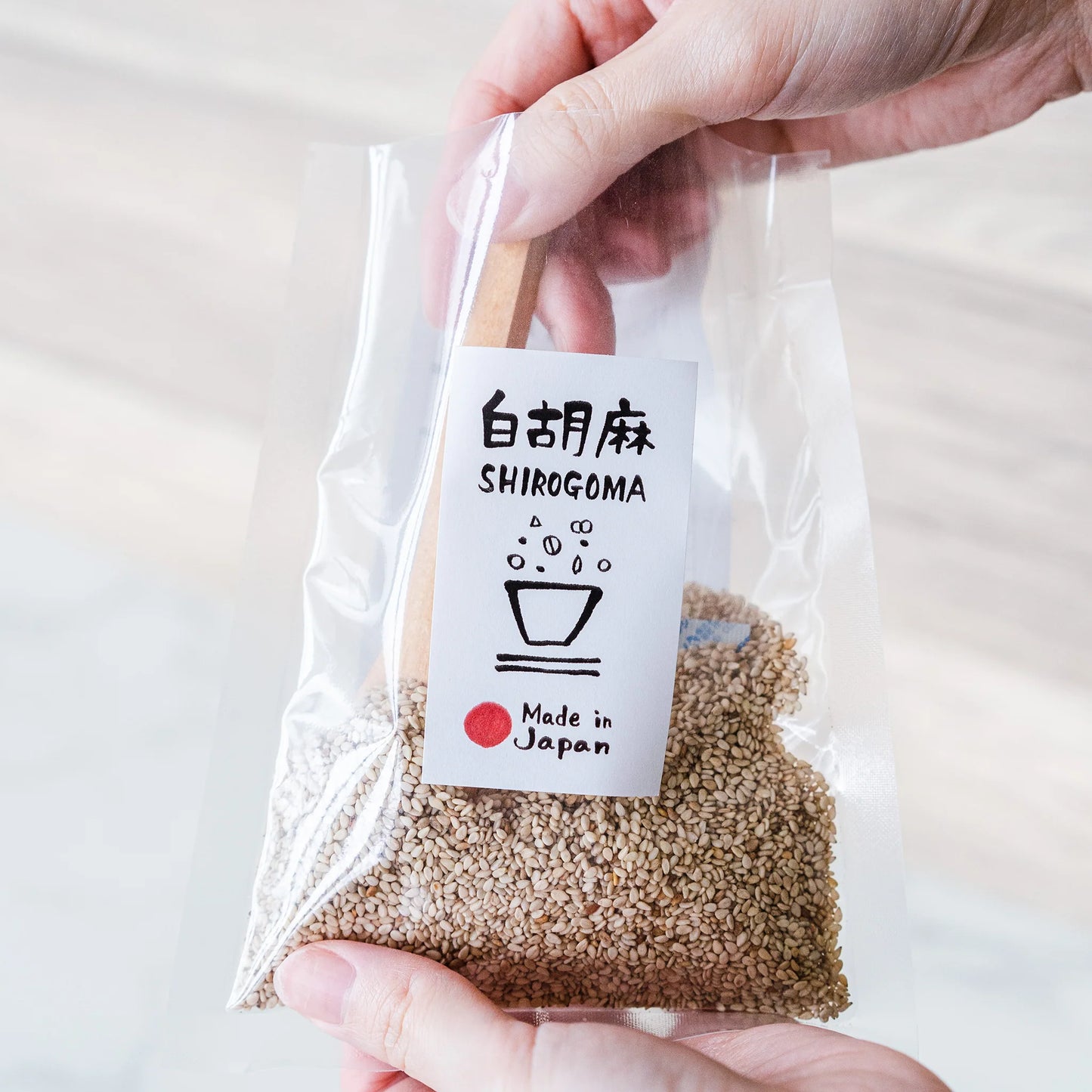 WHITE SESAME - 日本産洗い胡麻 白 50g