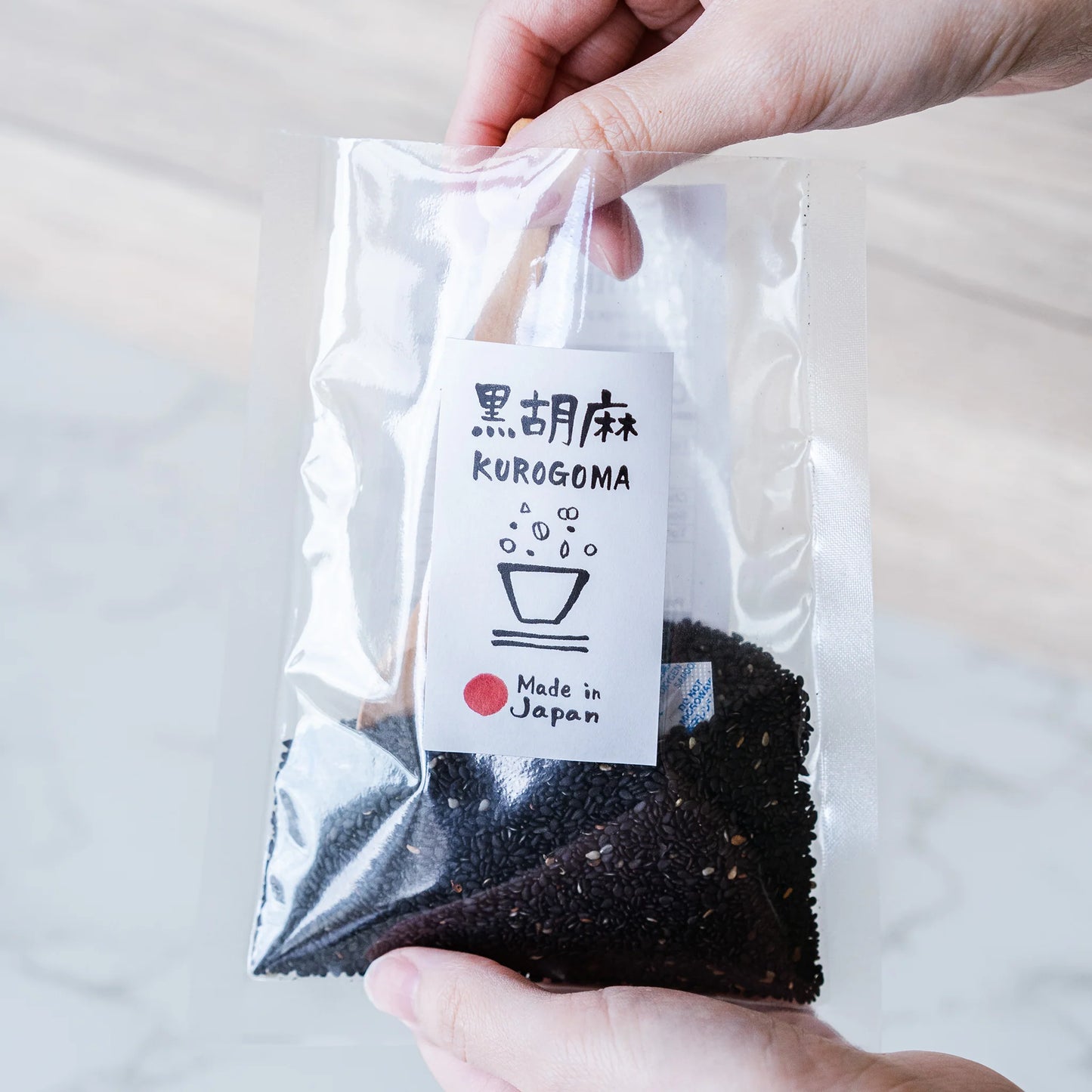 BLACK SESAME - 日本産洗い胡麻 黒 50g