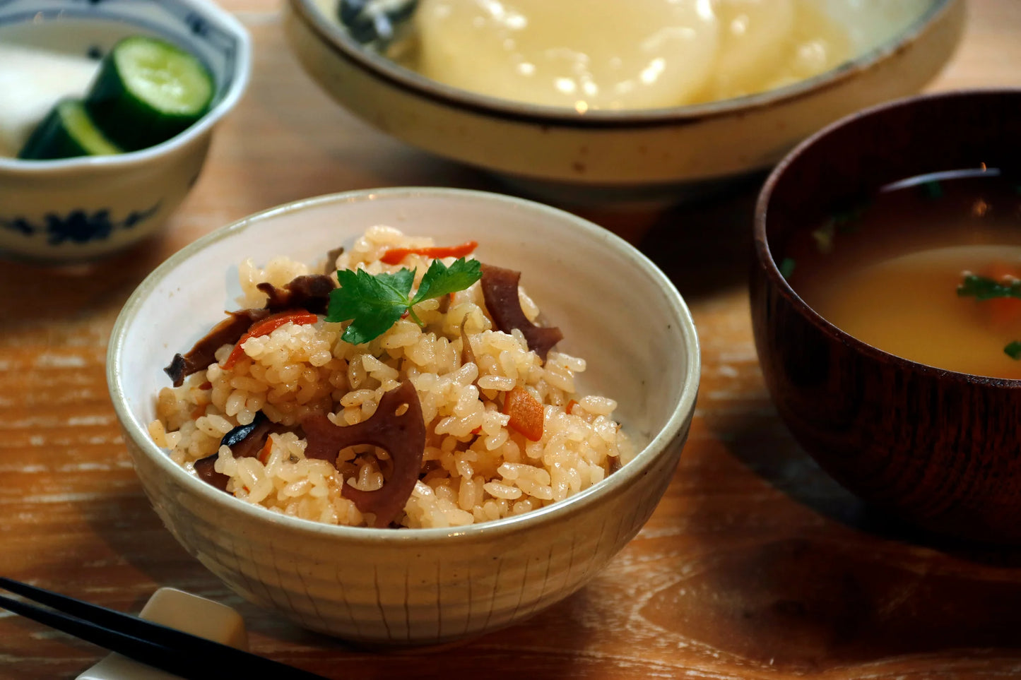 VEGETABLE MIXED RICE - 国産野菜の五目炊き込み御飯の素 150g