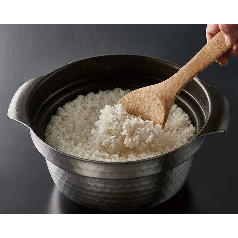 RICE COOK POT for 180cc-540cc -フタがガラスのIH対応ご飯釜 1-3合用