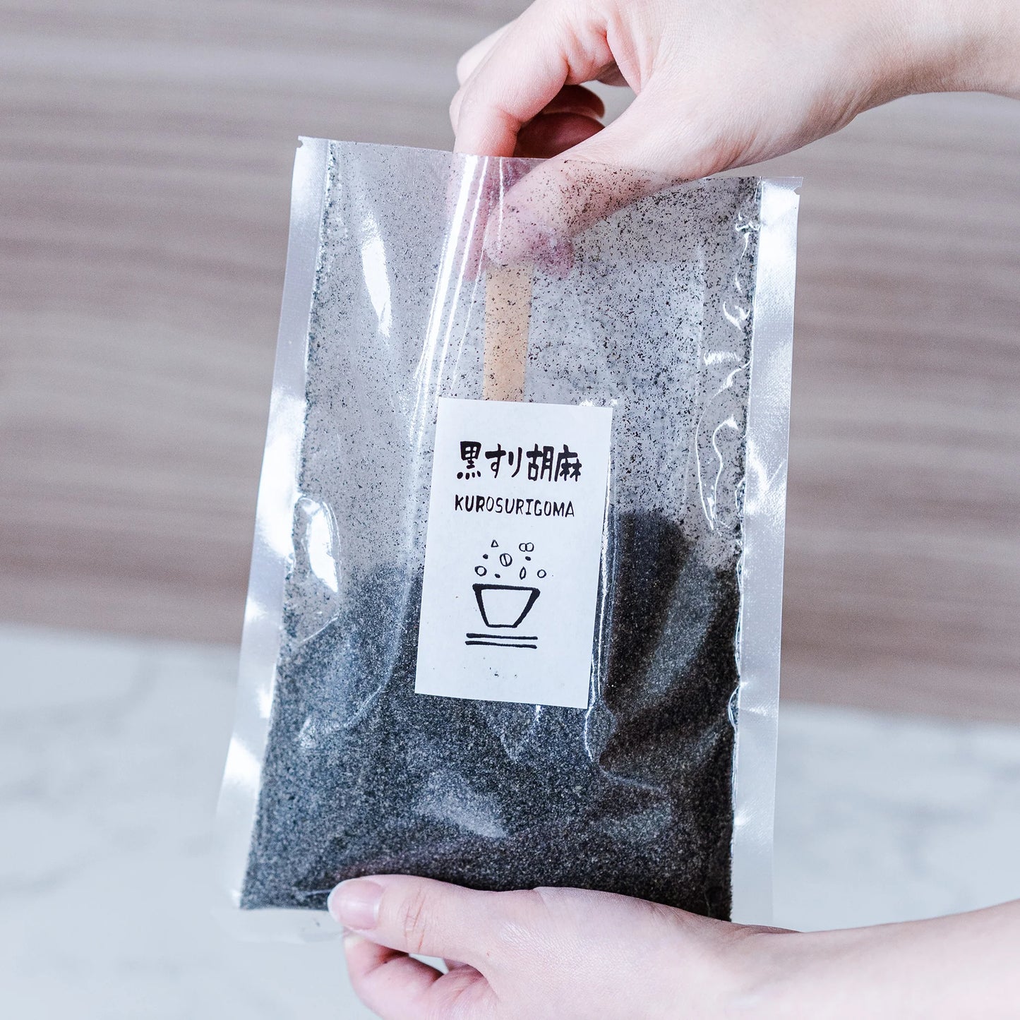 GRIND BLACK SESAME - すり胡麻 黒 100g