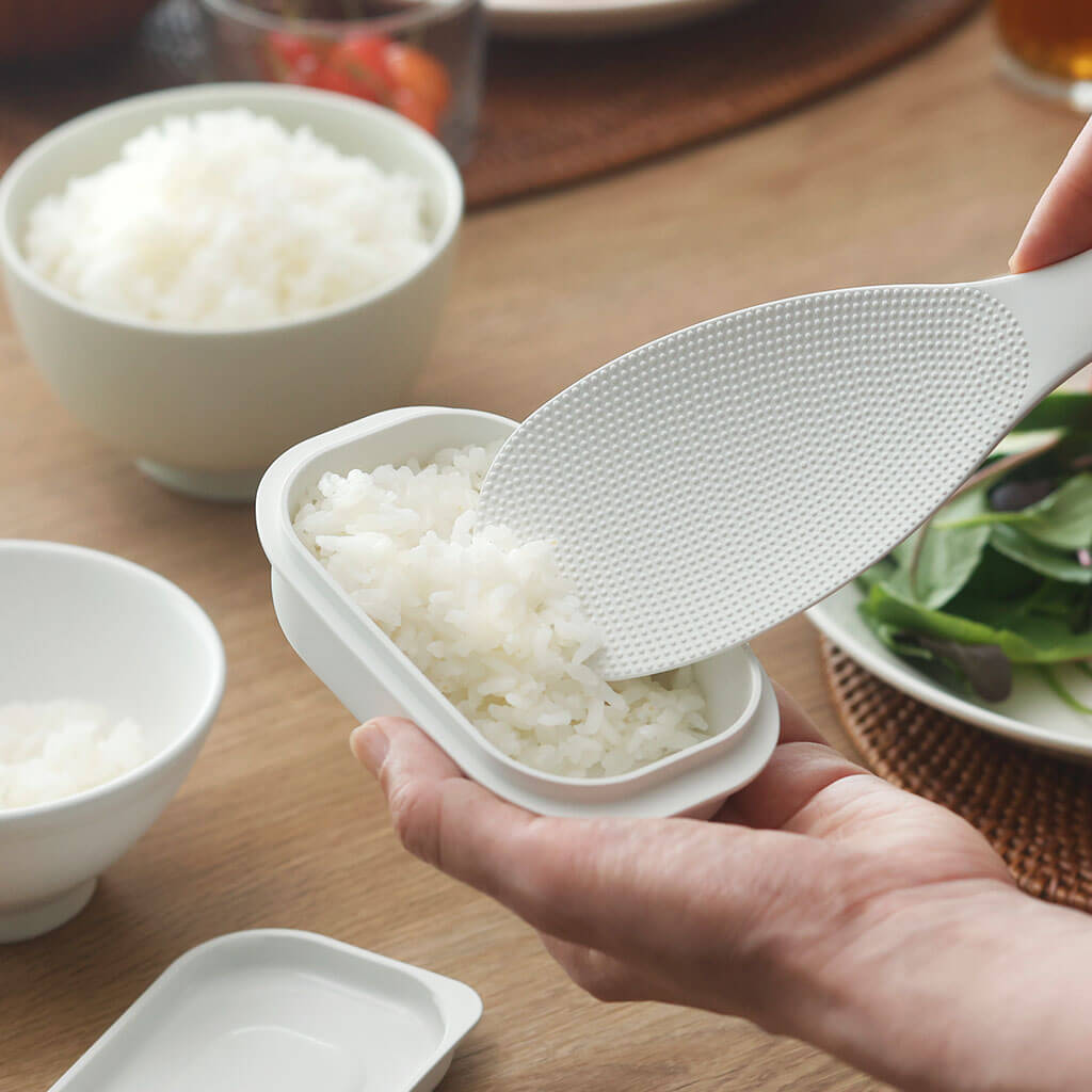 CONTAINER FOR RICE (FREEZER) S size/2 set- 極 冷凍ごはん容器 小 2個入