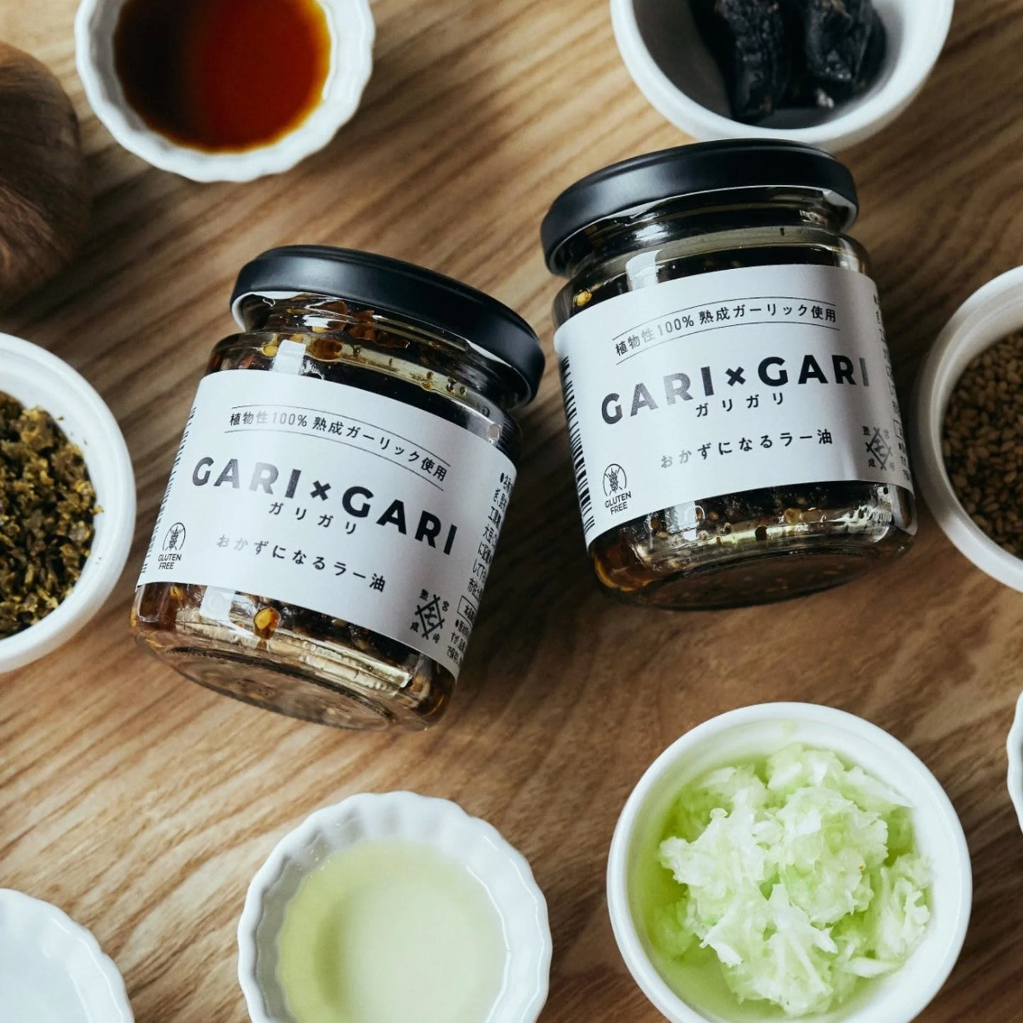 EATABLE CHILI OIL "BLACK GARLIC" - おかずになるラー油 85g