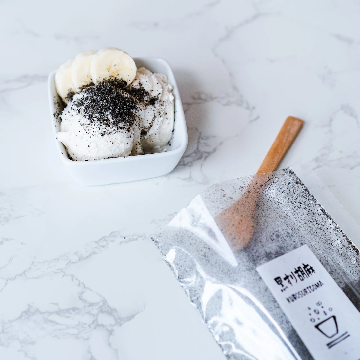 GRIND BLACK SESAME - すり胡麻 黒 100g