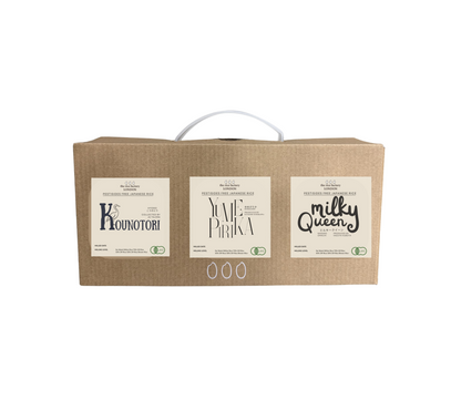 Pesticide-free RICE TRIAL SET - 3銘柄 お試しセット (1.5㎏)