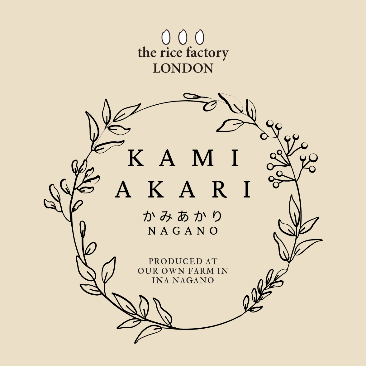 KAMIAKARI - カミアカリ 500g(Market- マーケット)