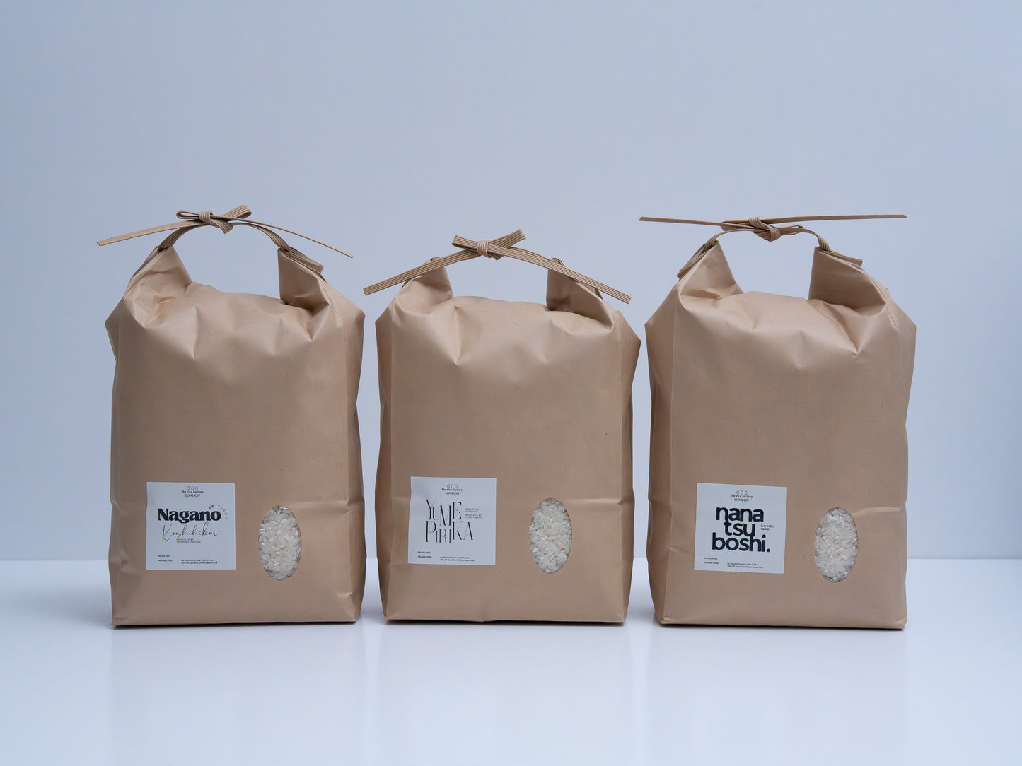 RICE TRIAL SET - 3銘柄 お試しセット (6㎏)-