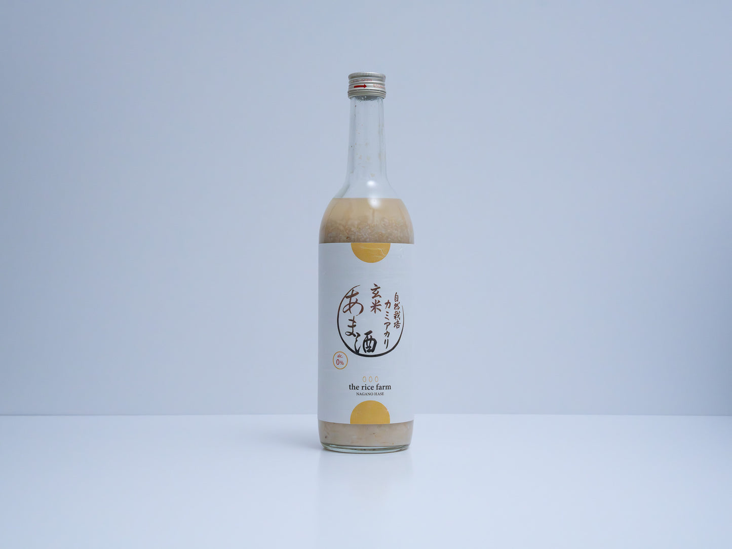 Brown rice Amazake　自然栽培カミアカリ玄米甘酒 750g