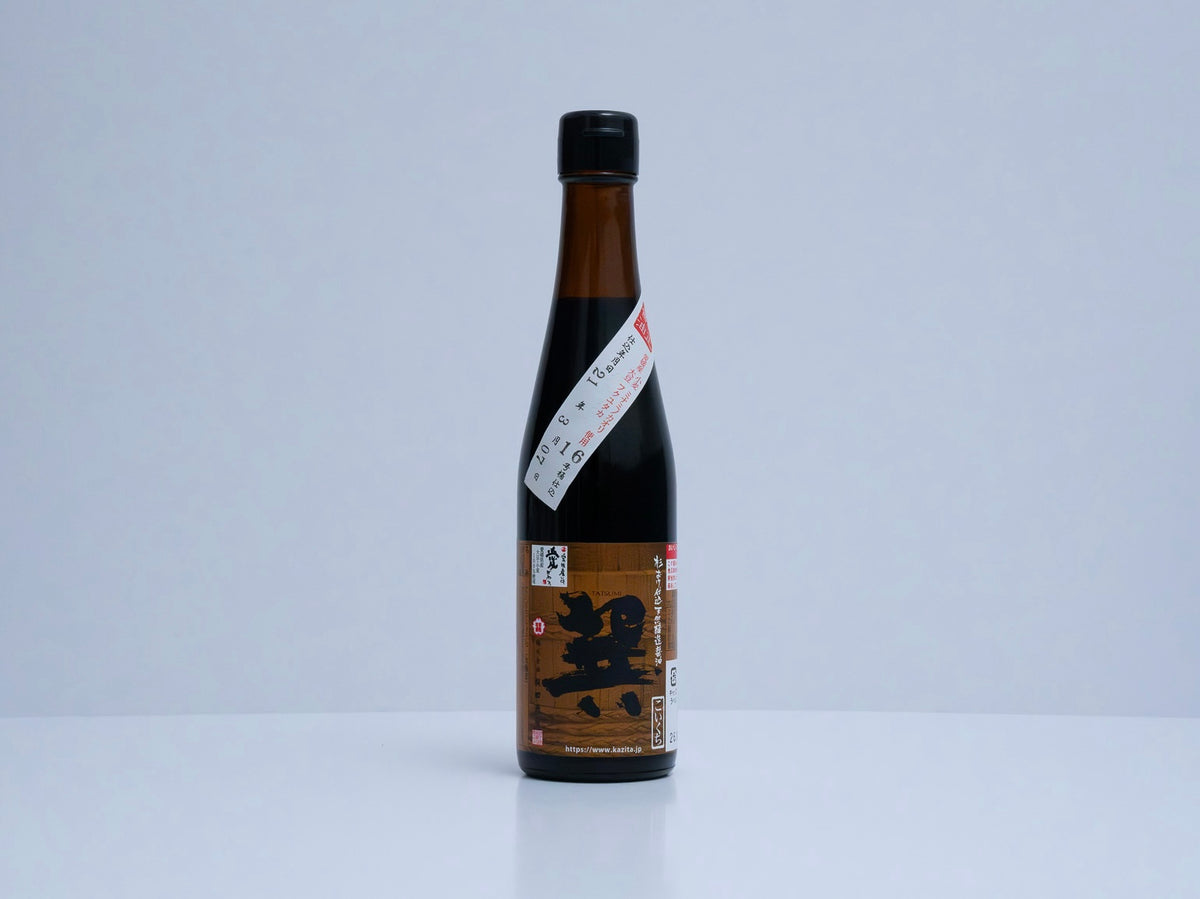NATURALLY BREWED ROUND SOY SAUCE(DARK TASTE) - 巽 天然醸造丸大豆醤油濃口 300ml