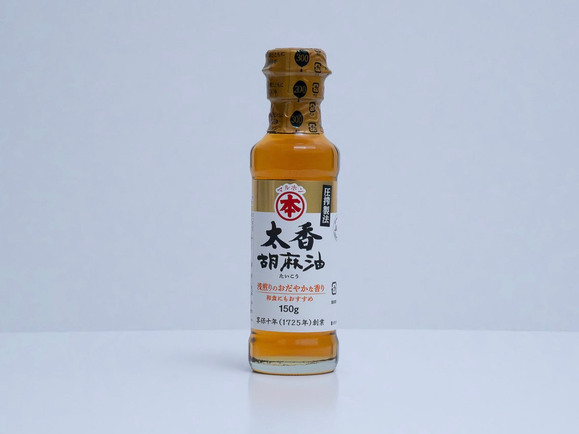 PURE SESAME OIL LIGHTLY TOASTED - 太香胡麻油 150ml -