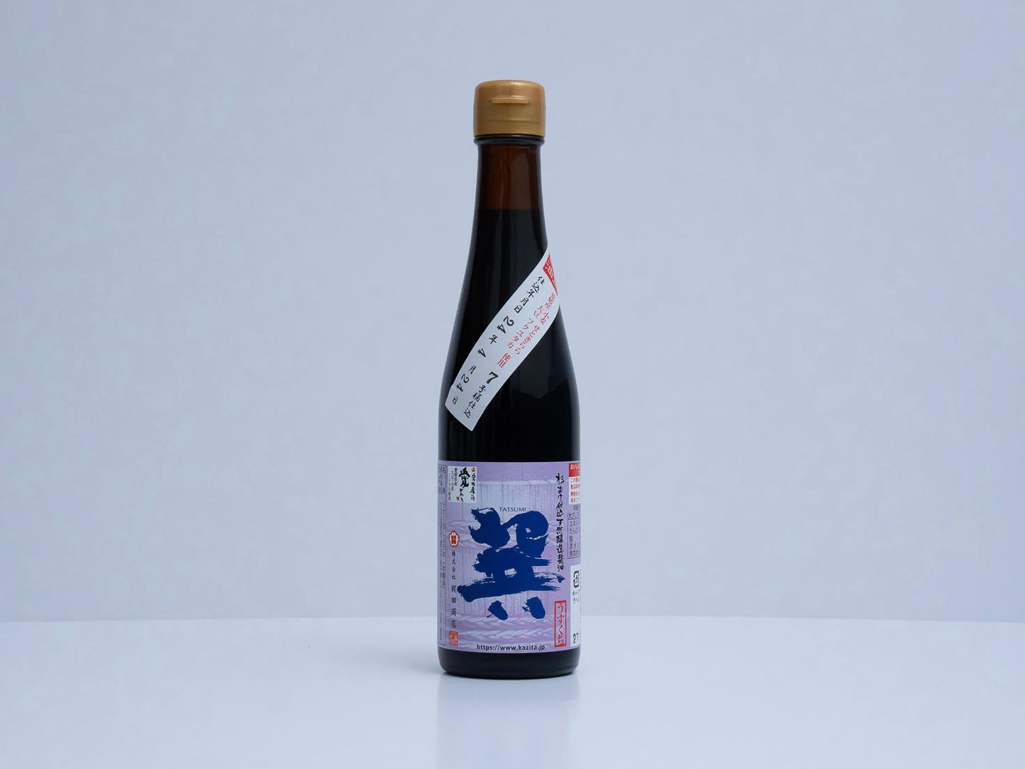 NATURALLY BREWED ROUND SOY SAUCE(LIGHT TASTE) - 巽 天然醸造丸大豆醤油淡口 300ml