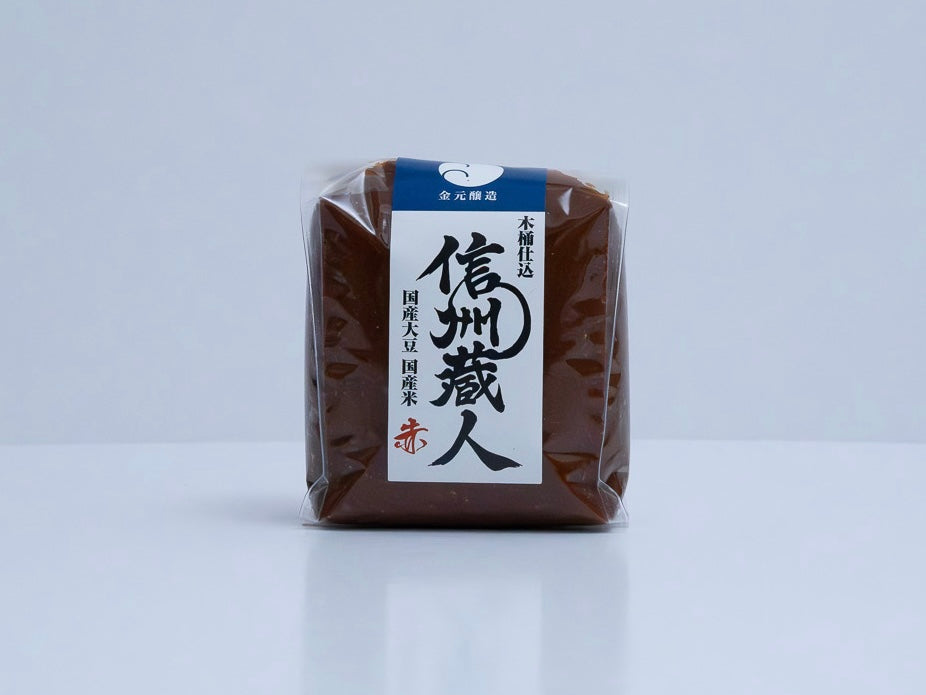 Shinshu Miso "Aka" - 信州蔵人 赤味噌 450g