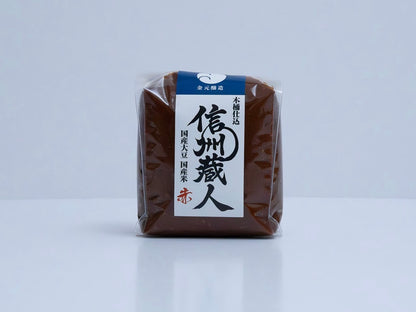 Shinshu Miso "Aka" - 信州蔵人 赤味噌 450g