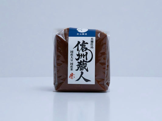 Shinshu Miso "Aka" - 信州蔵人 赤味噌 450g