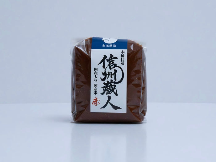 Shinshu Miso "Aka" - 信州蔵人 赤味噌 450g
