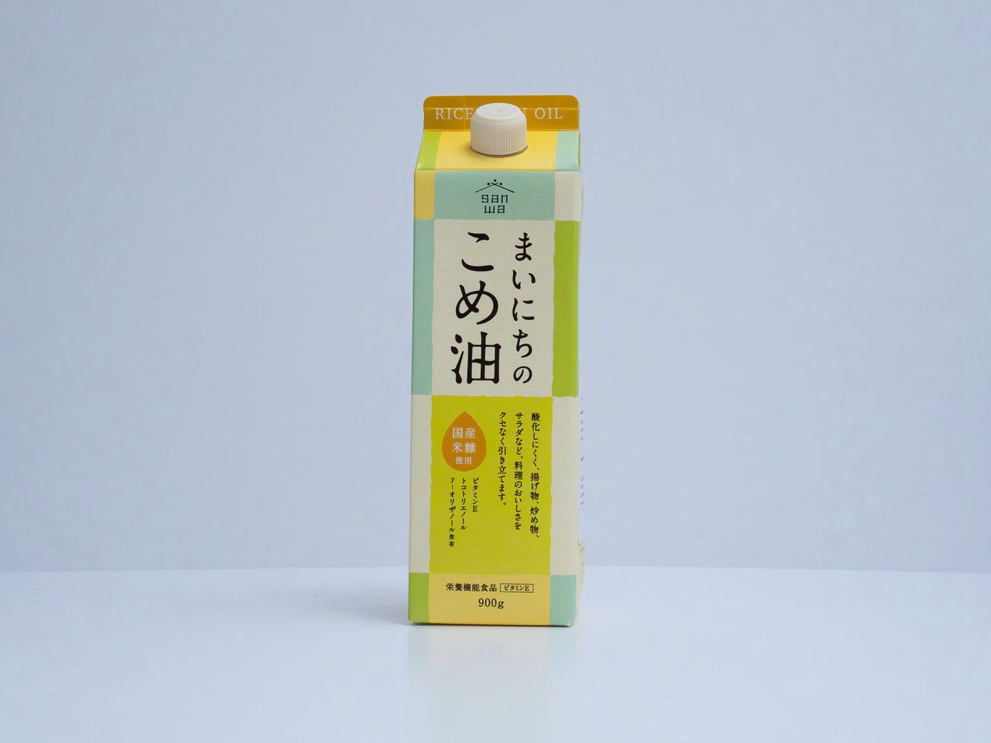 EVERYDAY RICE OIL - まいにちのこめ油 900g【Paper Pack】
