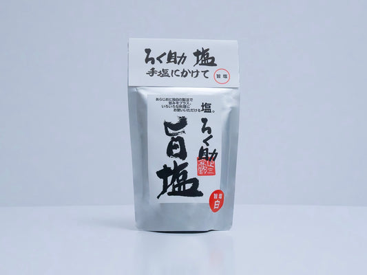 DASHI SALT-元祖 ろく助塩 白塩 - 150g