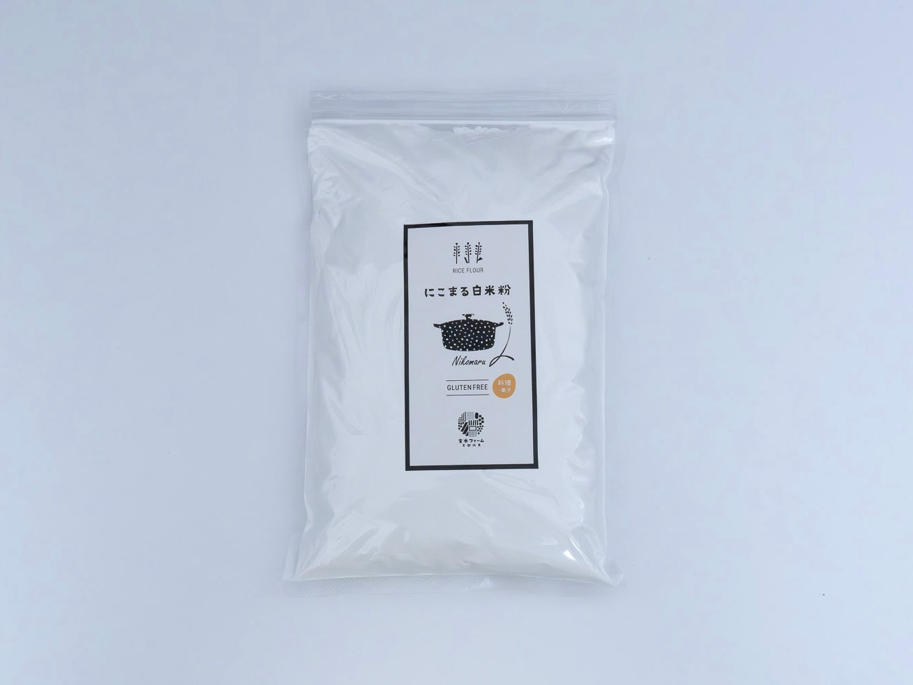 RICE FLOUR - にこまる白米粉 500g