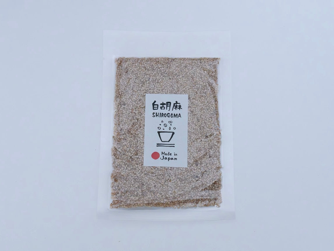 WHITE SESAME - 日本産洗い胡麻 白 50g
