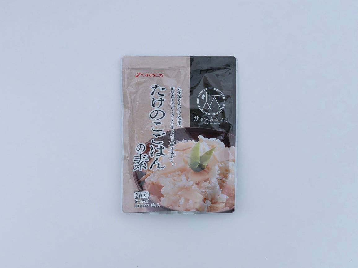 RICE MIXED with BANBOO SHOOT- たけのこごはんの素 150g -
