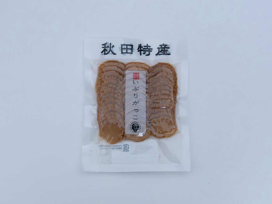 SMOKED TAKUAN Slice -いぶりがっこ(スライス)