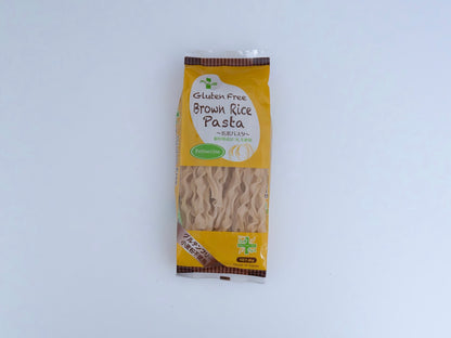 BROWN RICE PASTA "FETTUCCINE" - 玄米ﾊﾟｽﾀ ﾌｪｯﾄｩｯﾁｰﾈ W9.5mm 80g
