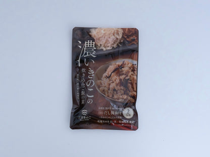 SEASONING FOR MIXED RICE (MUSHROOM)- 濃いきのこの炊き込みご飯の素 65g