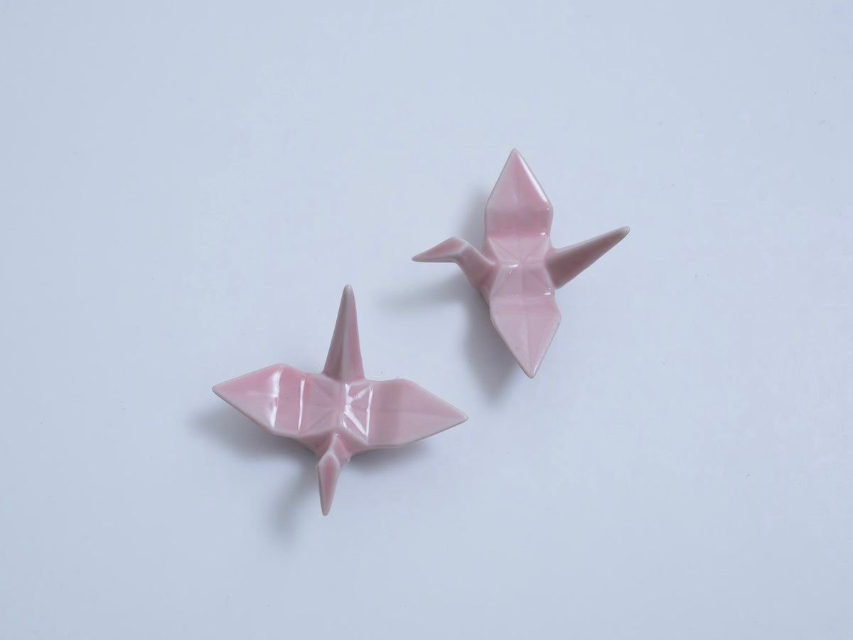 CHOPSTICK REST(PAPER CRANE / POTTERY)