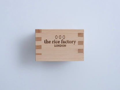 ORIGINAL SQUARE WOODEN CUP(MASU) - ｵﾘｼﾞﾅﾙ一合枡 180ml