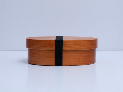 LUNCH BOX (YAMANAKA LACQUERWARE)  - 山中塗 曲げわっぱ Lｻｲｽﾞ (Get 10% discount on all of our rice + Monthly coupon)