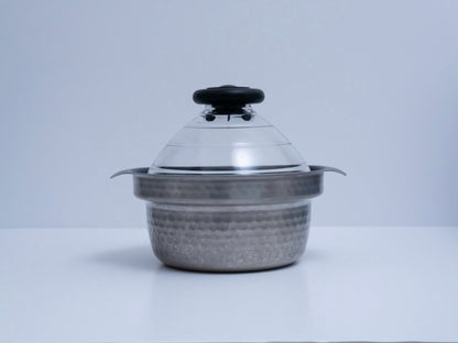 RICE COOK POT for 180cc-540cc  -フタがガラスのIH対応ご飯釜 1-3合用 (Get 20% discount on all of our rice + Monthly coupon)