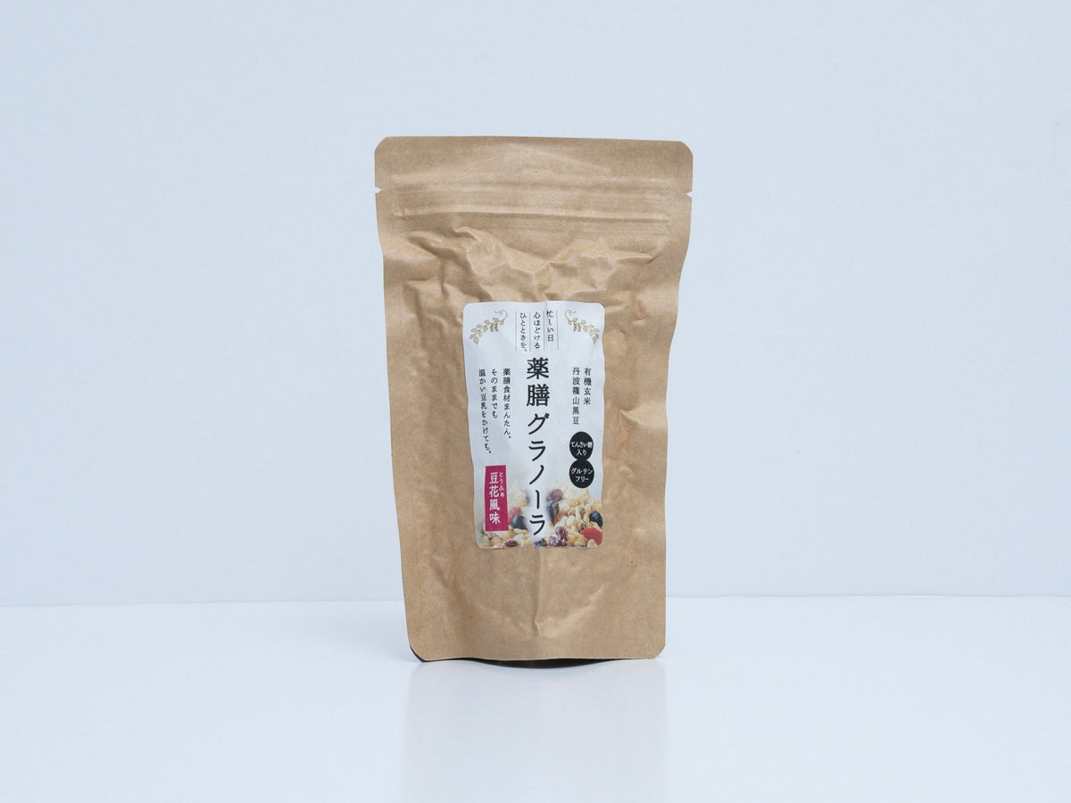 Yakuza granola tofu pudding flavour