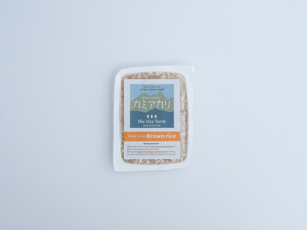Brownrice Pack-カミアカリ玄米ご飯パック-