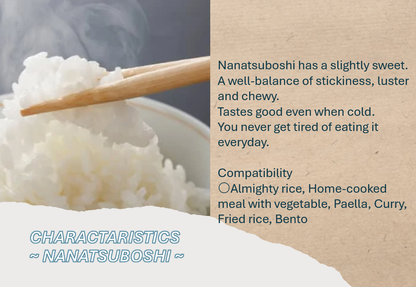RICE TRIAL SET - 3銘柄 お試しセット (6㎏)-