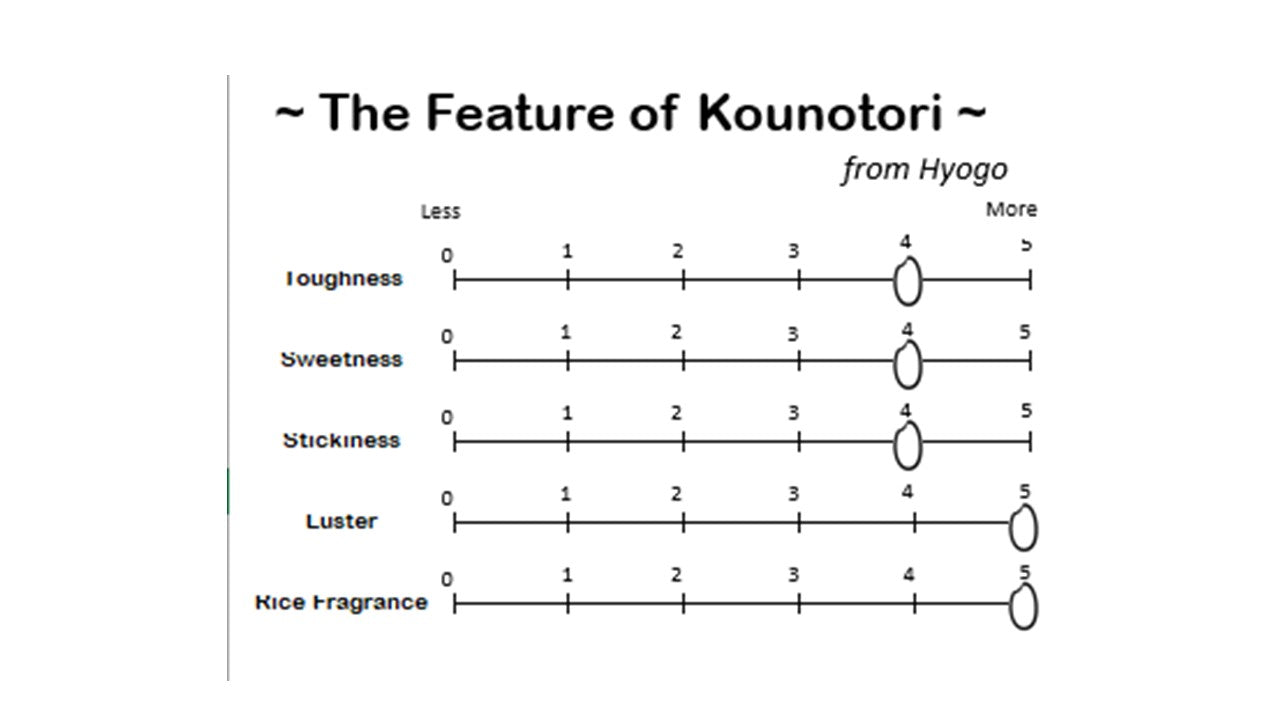 KOUNOTORI(Pesticide-free)fromHYOGO-兵庫こうのとり（農薬不使用）2025crop