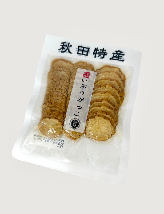 SMOKED TAKUAN Slice -いぶりがっこ(スライス)