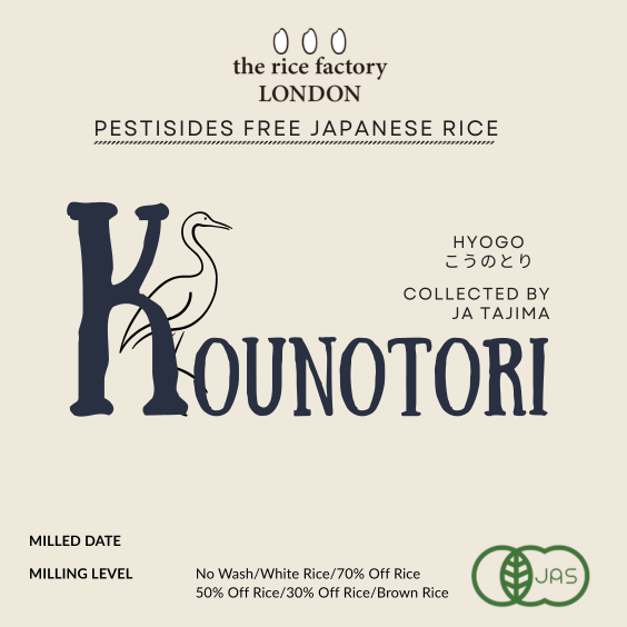Pesticide-free RICE TRIAL SET - 3銘柄 お試しセット (1.5㎏)