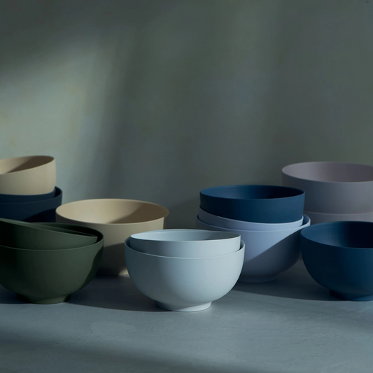 BOWL made from CELLULOSE FIBER (L size) - 自然素材のお椀　Lｻｲｽﾞ
