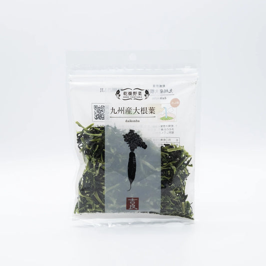 DRIED RADISH LEAVES - 乾燥野菜 大根葉 40g
