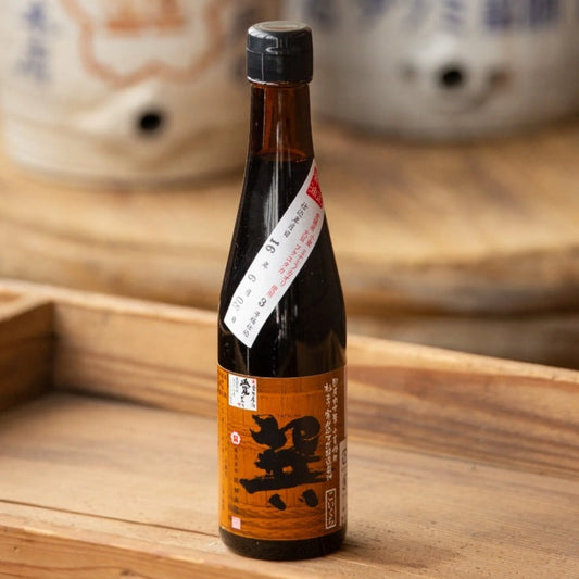 NATURALLY BREWED ROUND SOY SAUCE(DARK TASTE) - 巽 天然醸造丸大豆醤油濃口 300ml