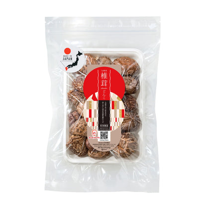JAPANESE DRIED SHIITAKE "DONKO" - 九州産しいたけ冬菇どんこ 70g
