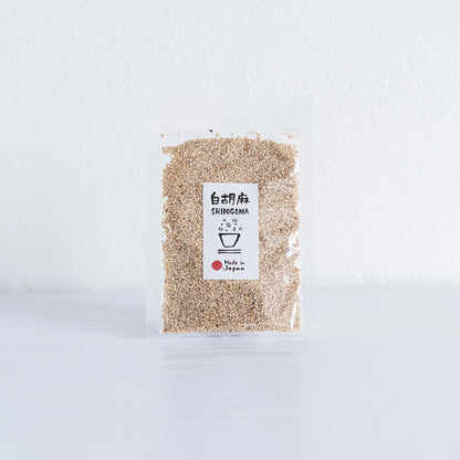 WHITE SESAME - 日本産洗い胡麻 白 50g