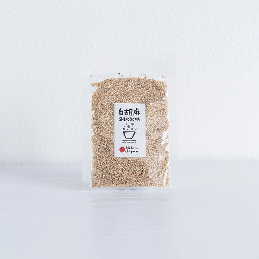 WHITE SESAME - 日本産洗い胡麻 白 50g
