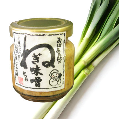 EATABLE MISO(JAPANESE GREEN ONIONS) - ねぎみそ 100g